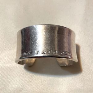 Tiffany & Co sterling cuff bracelet 1837